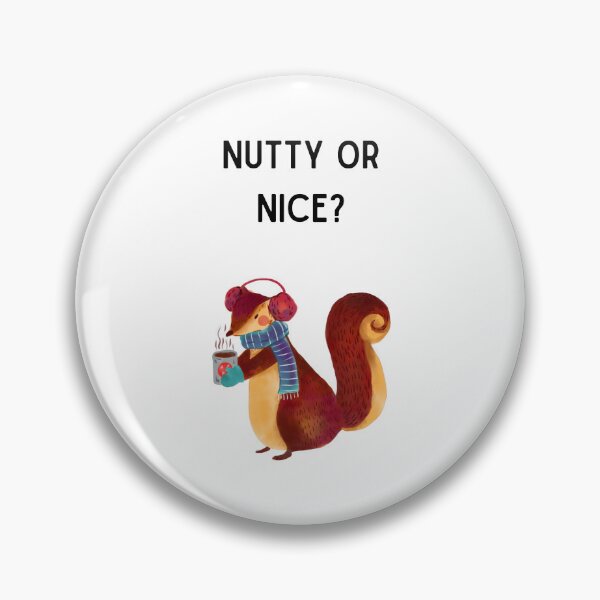 Item preview, Nutty or Nice - Squirrel Christmas designed and sold by Kristin Orsi.