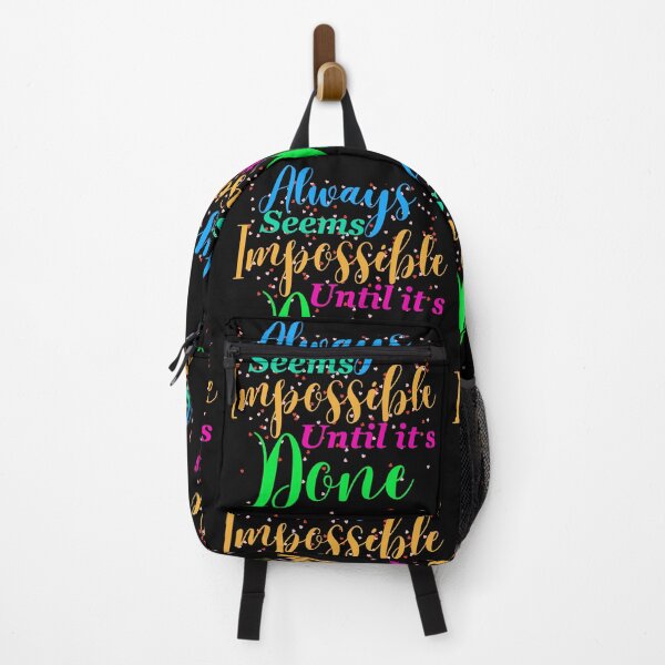 Item preview, Always seems impossible until its done. designed and sold by ColourTrials.