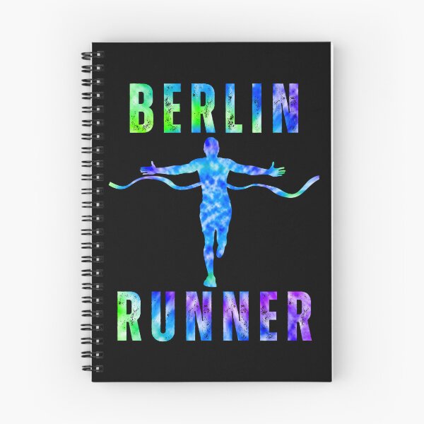 Item preview, Berlin Runner | Blue Tie Dye | Gift for Runner | After Run Shirt | Gift for Marathon Runner designed and sold by NineSevenFour.