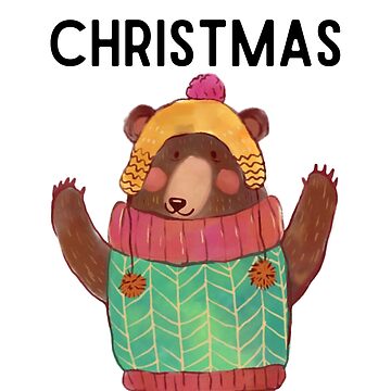 Beary Christmas Poster for Sale by Kristin Orsi