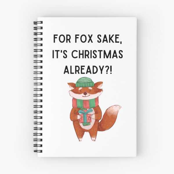 Item preview, Fox Christmas Pun designed and sold by Kristin Orsi.