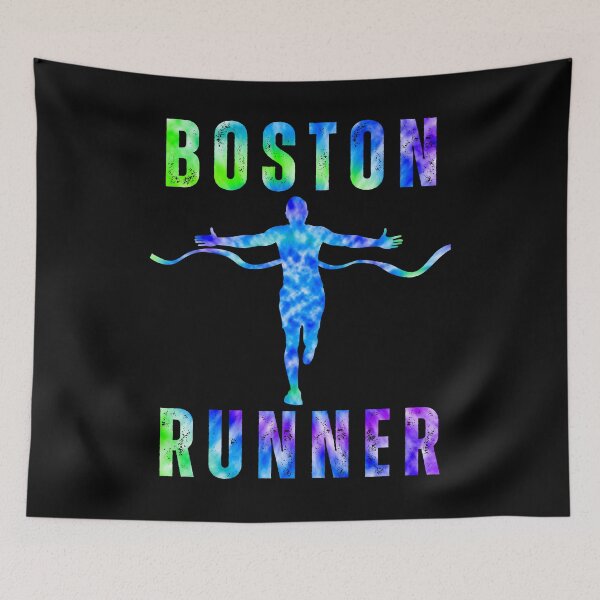 Item preview, Boston Runner | Blue Tie Dye | Gift for Runner | After Run Shirt | Gift for Marathon Runner designed and sold by NineSevenFour.