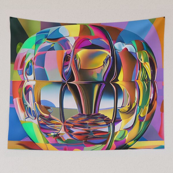Item preview, vbstrvctivsm- inner thoughts and reality (Abstract Art 119) designed and sold by vbstrvctivsm.