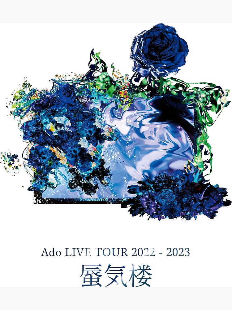 "Ado LIVE TOUR 20222023" Poster for Sale by theophileaubert Redbubble