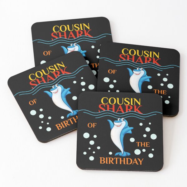 Item preview, Cousin of the Shark Birthday Girls Matching Family designed and sold by Jadir.