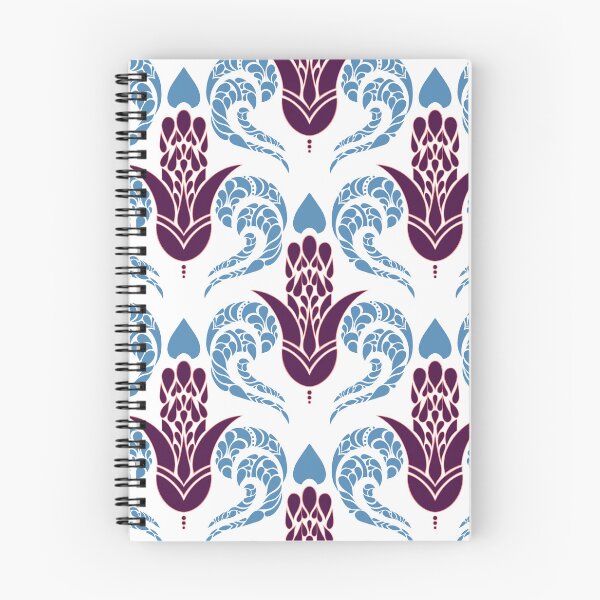 Item preview, Hamsa and Waves Seamless Pattern designed and sold by Anakathrin.