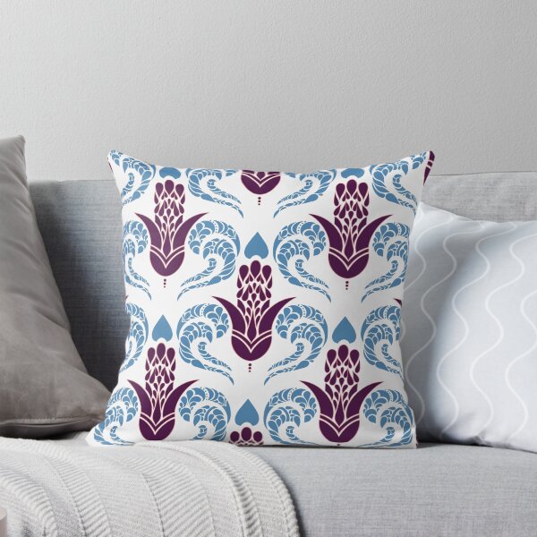 Item preview, Hamsa and Waves Seamless Pattern designed and sold by Anakathrin.