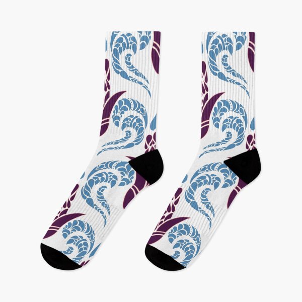Item preview, Hamsa and Waves Seamless Pattern designed and sold by Anakathrin.