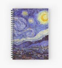 Vincent Van Gogh Starry Night Spiral Notebook
