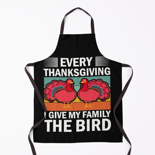 Item preview, Every thanksgiving i give my family the bird | Funny Thanksgiving turkey costume vibes and quotes | gifts for thanksgiving turkey lovers designed and sold by ThanksVibe.