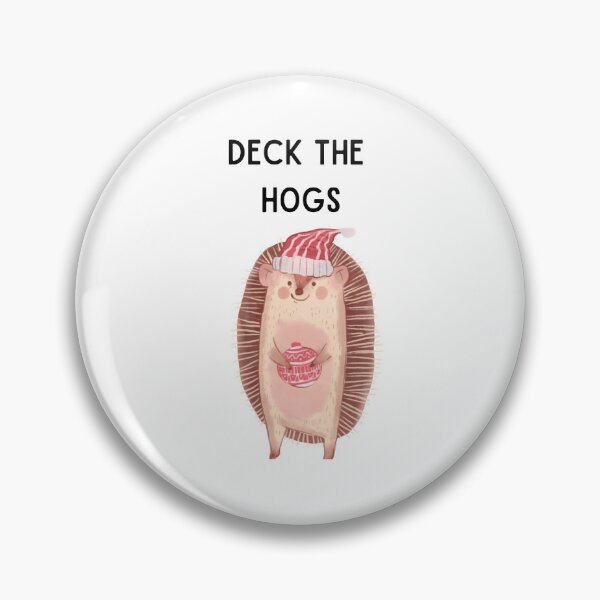Item preview, Deck the Hogs designed and sold by Kristin Orsi.