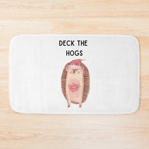 Item preview, Deck the Hogs designed and sold by Kristin Orsi.