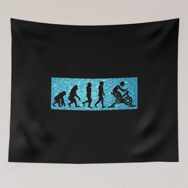 Item preview, Aqua Cycling Swimming Pool Fitness Training Evolution designed and sold by CuteDesigns1.