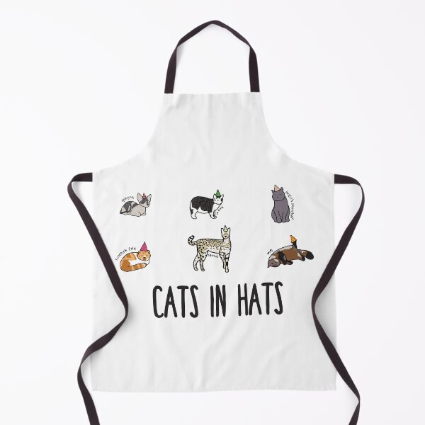 Item preview, Landscape Cats in Hats (With Text) designed and sold by ayaminlove.