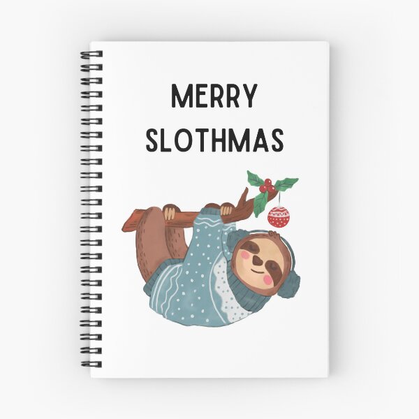 Item preview, Merry Slothmas designed and sold by Kristin Orsi.
