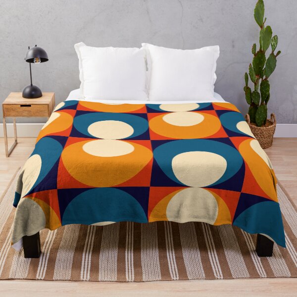 Item preview, mid century seventies geometrical pattern designed and sold by pauloneill-art.