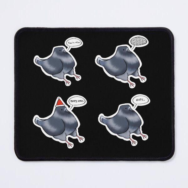 Item preview, Assortment 4 Sitting Pigeons designed and sold by RhaioonArt.