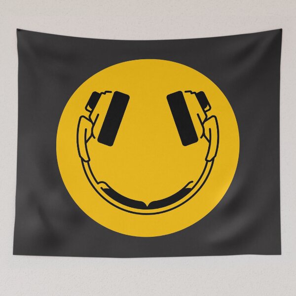 Item preview, Inverted headphones smiley  designed and sold by Tarun Bisht.