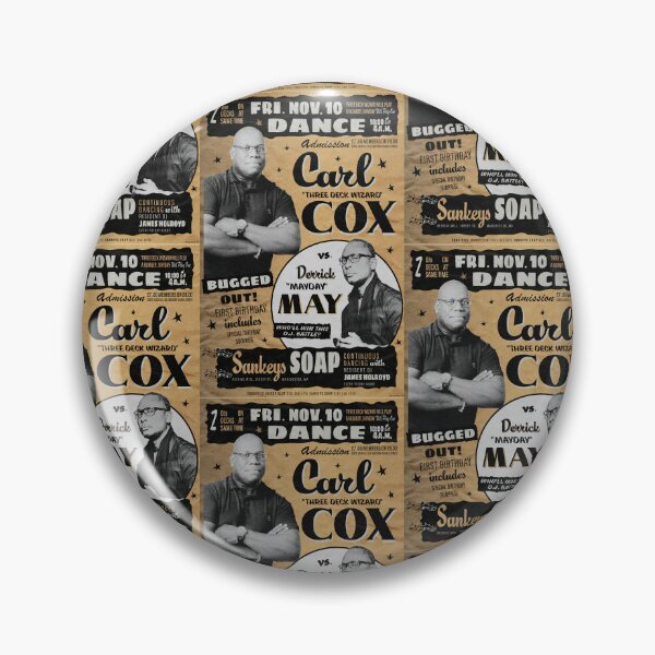 Item preview, Carl Cox and Derrick May at Sankeys Soap Manchester 1995 designed and sold by Lick-Design.