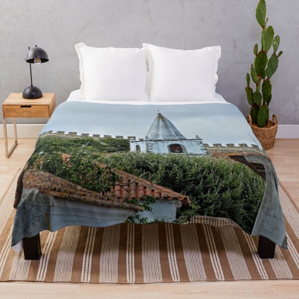 Item preview, Medieval City Roofs Panorama, Obidos Portugal designed and sold by worldways.