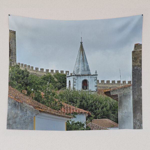Item preview, Medieval City Roofs Panorama, Obidos Portugal designed and sold by worldways.