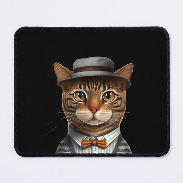 Item preview, Cat dressed smart designed and sold by AnimalArtPhotos.