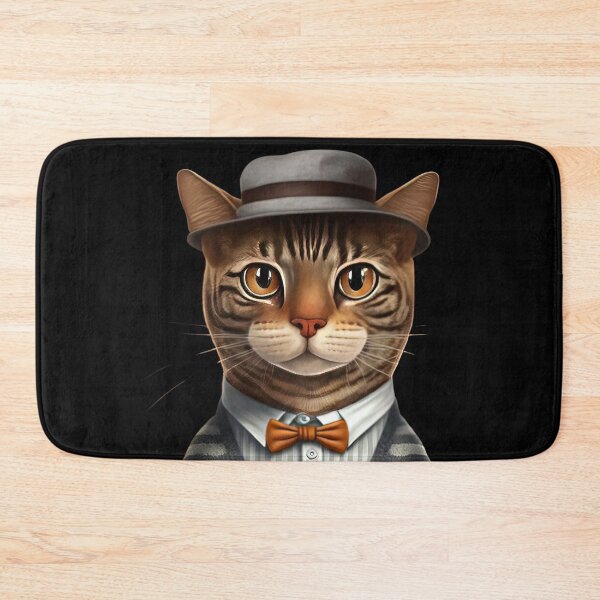 Item preview, Cat dressed smart designed and sold by AnimalArtPhotos.