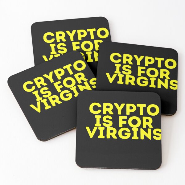 Item preview, Crypto is for virgins t-shirt designed and sold by 999DZ.