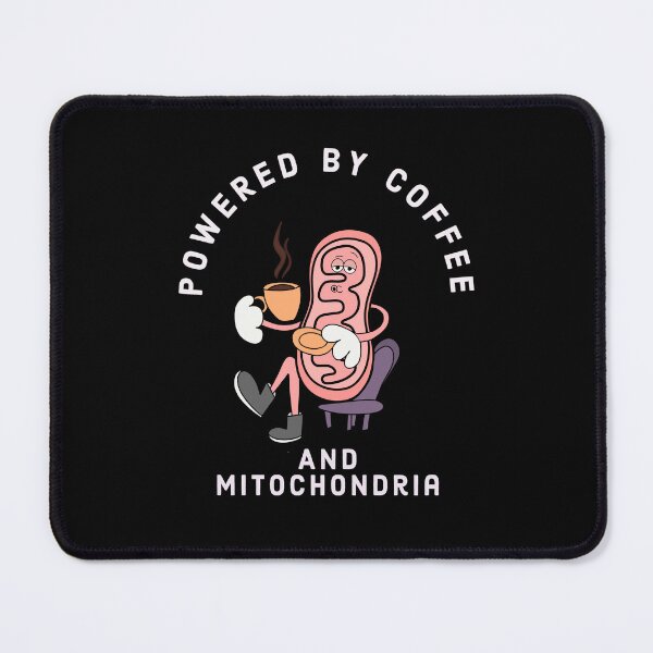 Item preview, Powdered by coffee and mitochondria designed and sold by Mermaidssparkle.