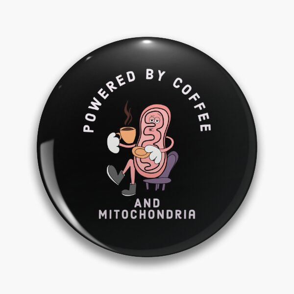 Item preview, Powdered by coffee and mitochondria designed and sold by Mermaidssparkle.