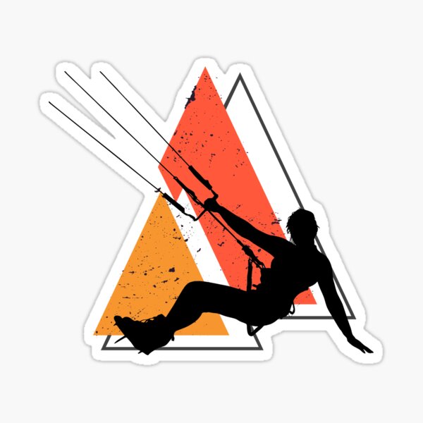 Aperçu de l'œuvre Kitesurfeur créée et vendue par SwankySwan.