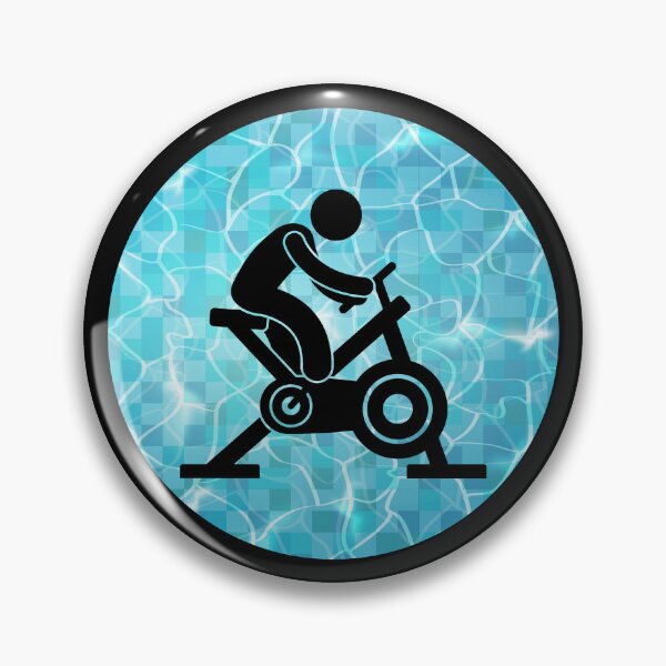 Item preview, Aqua Cycling Swimming Pool Fitness Training Coach designed and sold by CuteDesigns1.