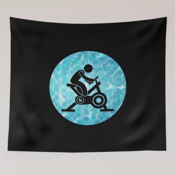 Item preview, Aqua Cycling Swimming Pool Fitness Training Coach designed and sold by CuteDesigns1.