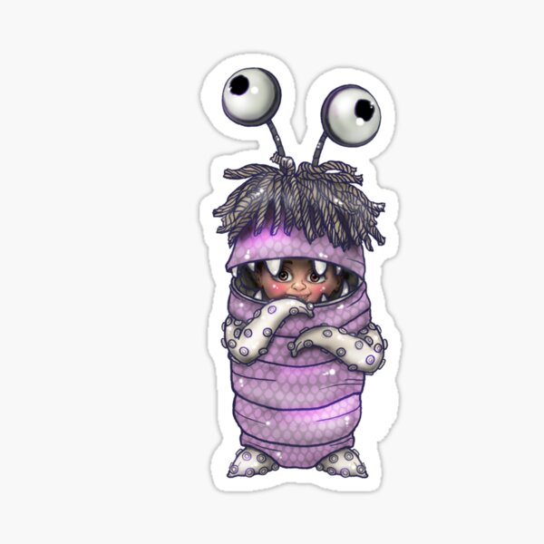 Boo Monsters Inc Sticker For Sale By Isidroleannon Redbubble 7455