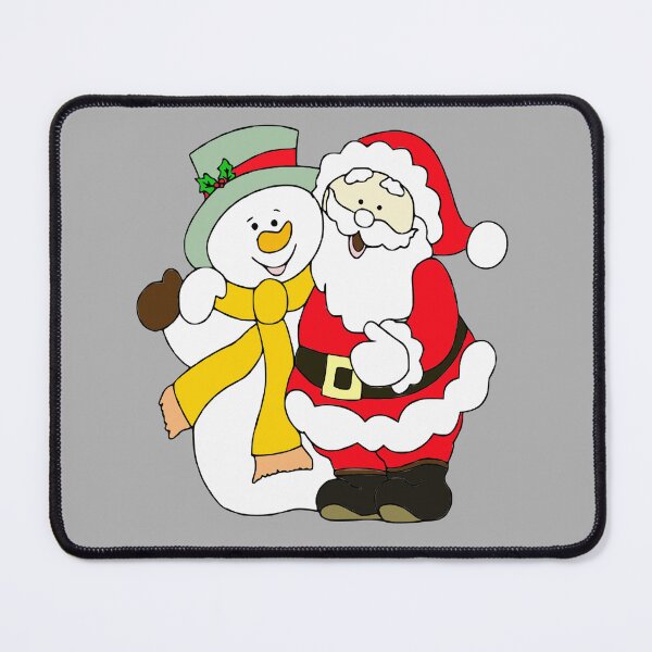Item preview, Vintage retro pinka santa claus with snowman designed and sold by Vehiclestore.
