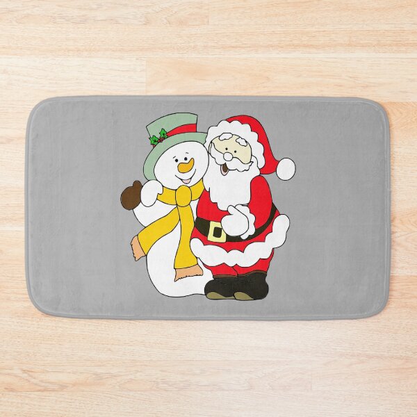 Item preview, Vintage retro pinka santa claus with snowman designed and sold by Vehiclestore.