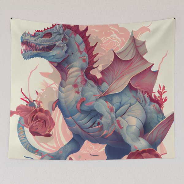 Aperçu de l'œuvre Dinosaur Spirit Animal 1 créée et vendue par MadeByHaresShop.