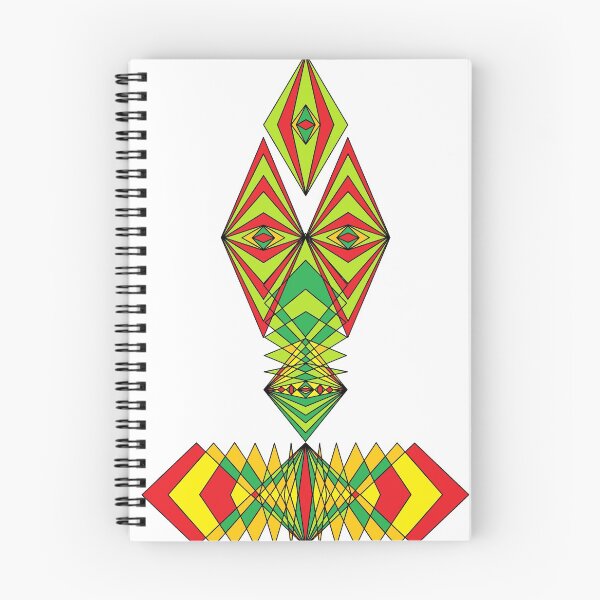 Item preview, Abstract geometric face with three eyes designed and sold by MaLe87creative.