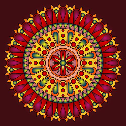 Pattern Mandalas 125 (Style:10)