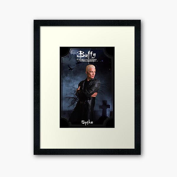 BUFFY - SPIKE Framed Art Print by wadee