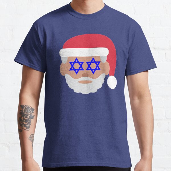 christmukkah santa claus emoji Classic T-Shirt