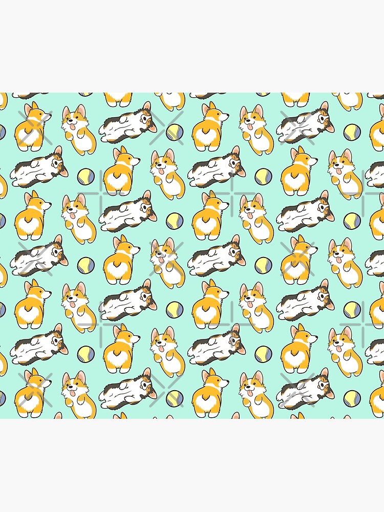 Corgi set by pawlove