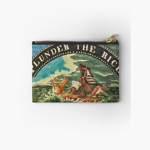 Item preview, Plunder the rich ! Pirate & anticapitalist squirrels designed and sold by Loki Propagandart.