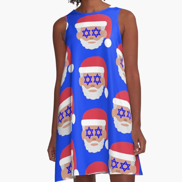 Artikel-Vorschau von Christmukkah Weihnachtsmann Emoji, designt und verkauft von Gossip Rag.