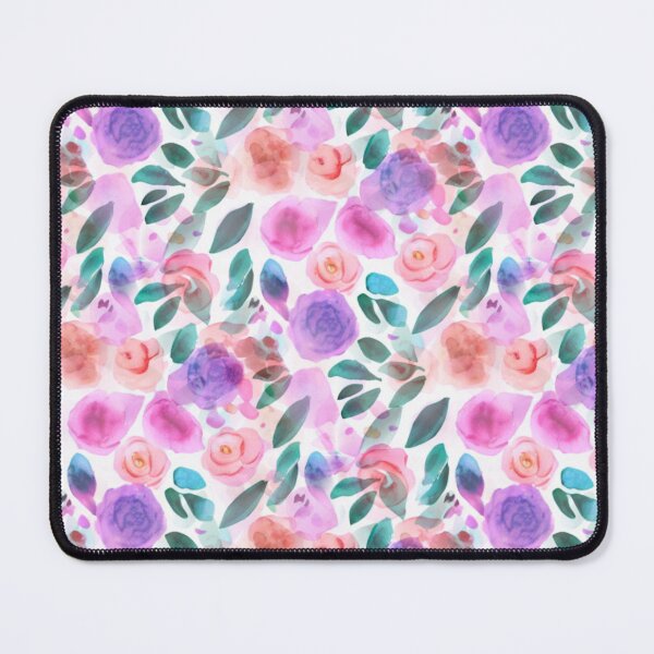 Item preview, Pastel floral abstract pattern designed and sold by Mirarima.