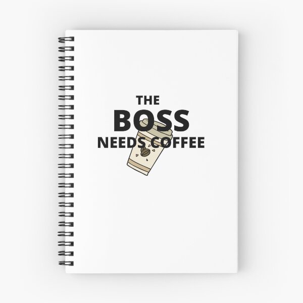 Item preview, The boss needs coffee designed and sold by Smiley121.