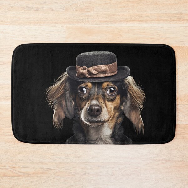 Item preview, Dog in top hat designed and sold by AnimalArtPhotos.