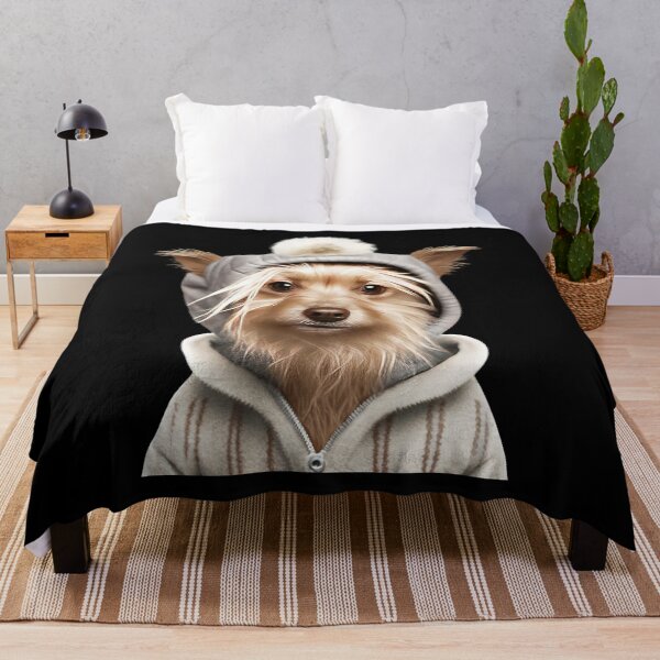 Item preview, Dog in pyjamas  designed and sold by AnimalArtPhotos.