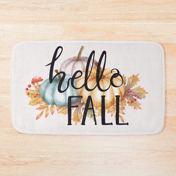 Item preview, Hello fall, pumpkin,mushrooms and flowers,Tis season to be grateful designed and sold by Sharon111.