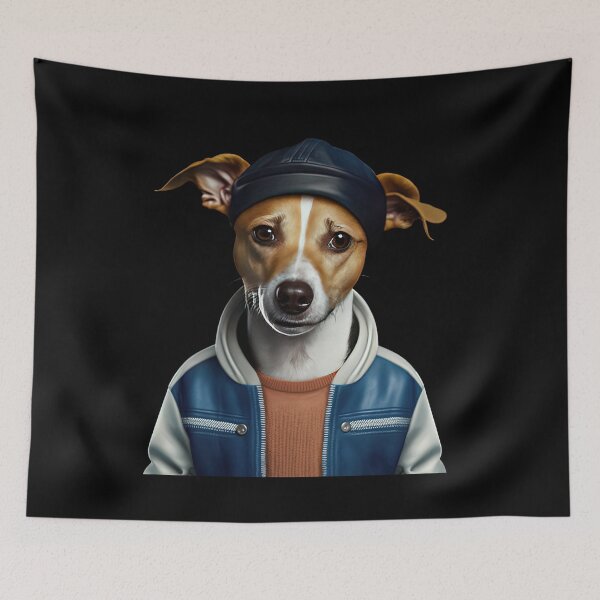 Item preview, Cool funky dog designed and sold by AnimalArtPhotos.